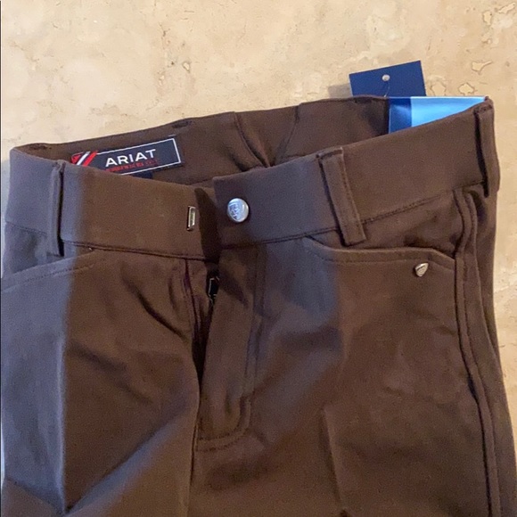 New Ariat® Girls' Heritage Breeche - Picture 6 of 7